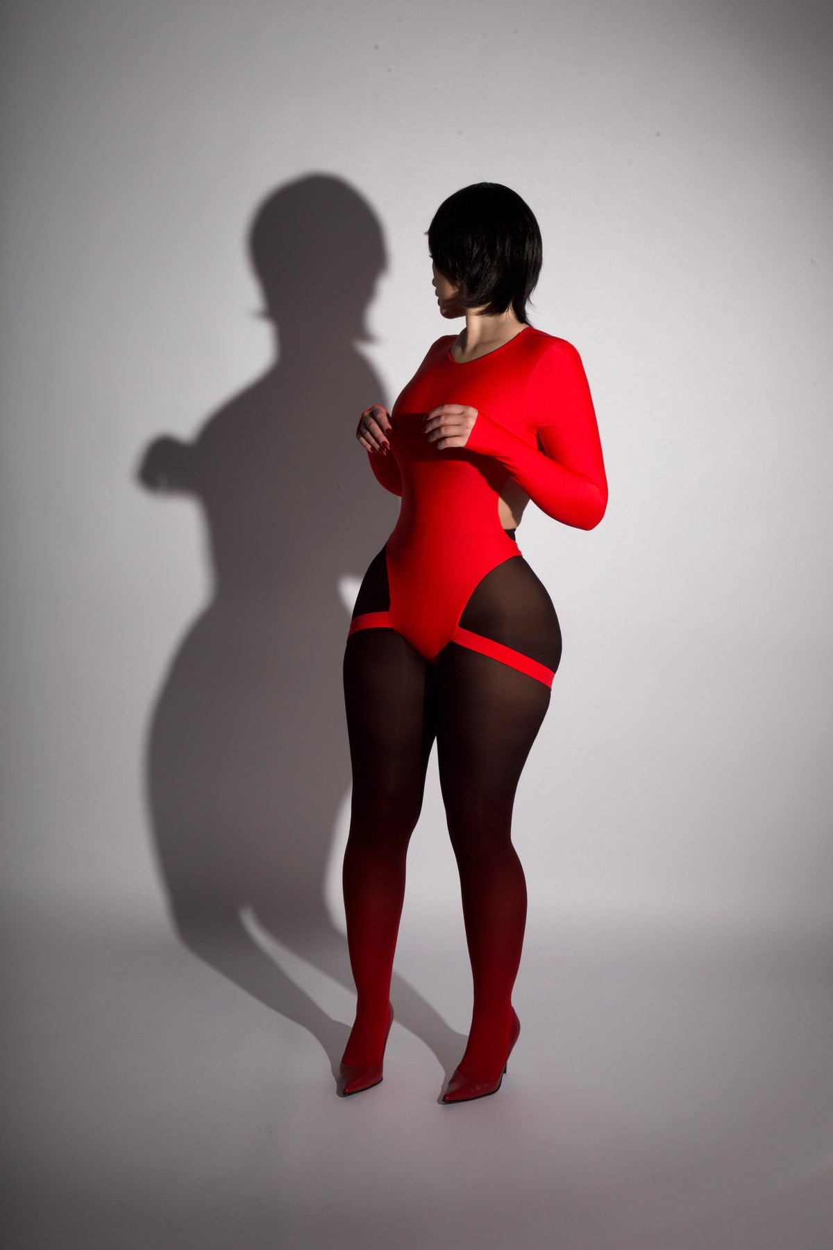 Holding Weight Red