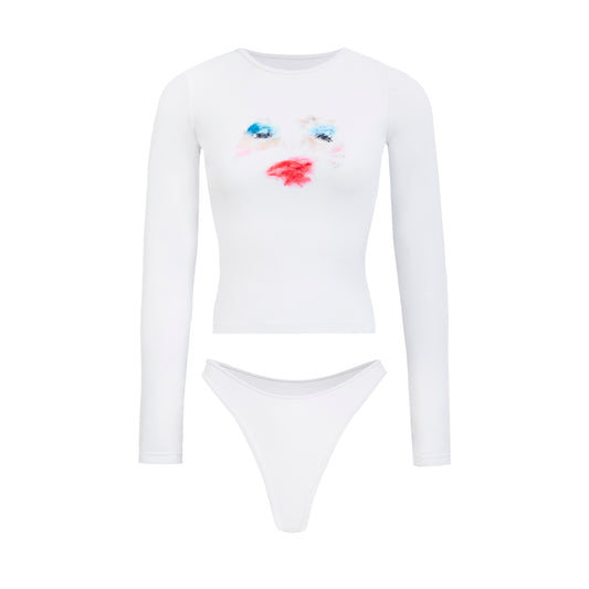 ‘Makeup Stain’ Two-piece Swimsuit